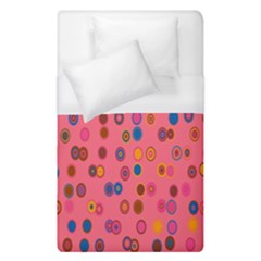 Circles Abstract Circle Colors Duvet Cover (single Size)