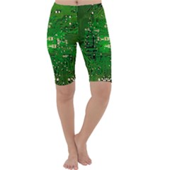 Circuit Board Cropped Leggings 