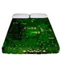 Circuit Board Fitted Sheet (Queen Size) View1