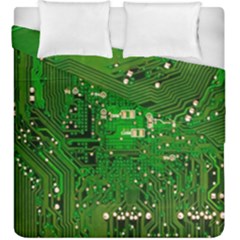 Circuit Board Duvet Cover Double Side (king Size)