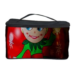 Christmas Wreath Ball Decoration Cosmetic Storage Case by Nexatart