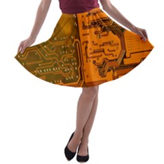 Circuit A-line Skater Skirt