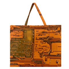 Circuit Zipper Large Tote Bag