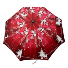 City Nicholas Reindeer View Folding Umbrellas by Nexatart