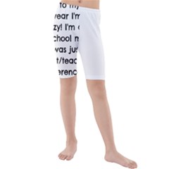 Parentteacher Kids  Mid Length Swim Shorts