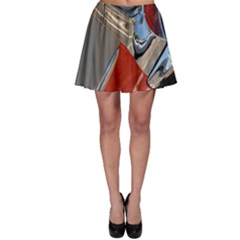 Classic Car Design Vintage Restored Skater Skirt