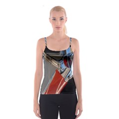 Classic Car Design Vintage Restored Spaghetti Strap Top by Nexatart