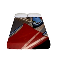 Classic Car Design Vintage Restored Fitted Sheet (full/ Double Size)