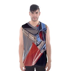 Classic Car Design Vintage Restored Men s Basketball Tank Top by Nexatart