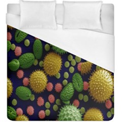 Colorized Pollen Macro View Duvet Cover (king Size)