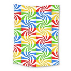 Colorful Abstract Creative Medium Tapestry