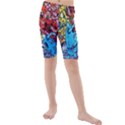 Colorful Graffiti Art Kids  Mid Length Swim Shorts View1