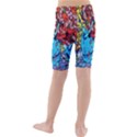 Colorful Graffiti Art Kids  Mid Length Swim Shorts View2