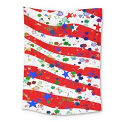 Confetti Star Parade Usa Lines Medium Tapestry