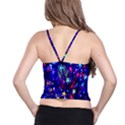 Decorative Flower Shaped Led Lights Spaghetti Strap Bra Top View2