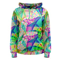 Design Background Concept Fractal Women s Pullover Hoodie by Nexatart