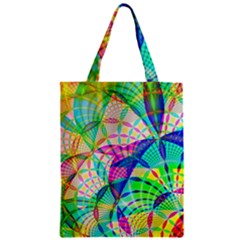 Design Background Concept Fractal Zipper Classic Tote Bag