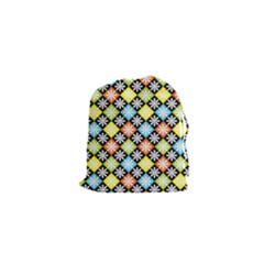 Diamonds Argyle Pattern Drawstring Pouches (xs) 