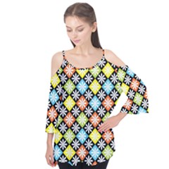 Diamonds Argyle Pattern Flutter Tees