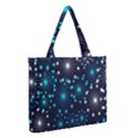 Digitally Created Snowflake Pattern Medium Tote Bag View2