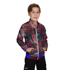 Display Dummy Binary Board Digital Wind Breaker (kids) by Nexatart