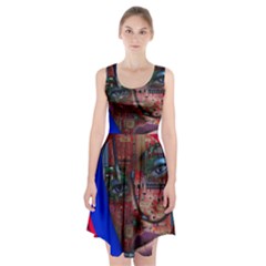 Display Dummy Binary Board Digital Racerback Midi Dress by Nexatart