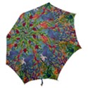 Dubai Abstract Art Hook Handle Umbrellas (Medium) View2