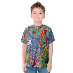 Dubai Abstract Art Kids  Cotton Tee