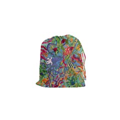 Dubai Abstract Art Drawstring Pouches (xs)  by Nexatart