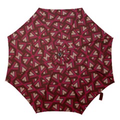 Digital Raspberry Pink Colorful Hook Handle Umbrellas (medium) by Nexatart