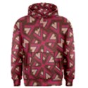 Digital Raspberry Pink Colorful Men s Pullover Hoodie View1