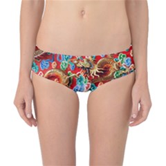 Dragons China Thailand Ornament Classic Bikini Bottoms by Nexatart