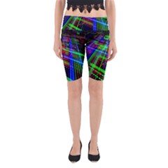 Electronics Board Computer Trace Yoga Cropped Leggings by Nexatart