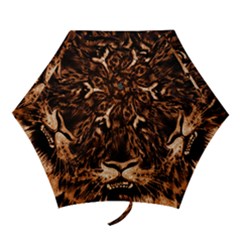 Eye Of The Tiger Mini Folding Umbrellas