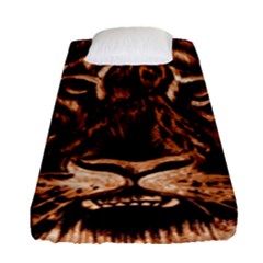 Eye Of The Tiger Fitted Sheet (single Size)