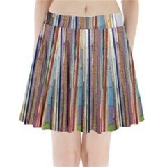 Fabric Pleated Mini Skirt