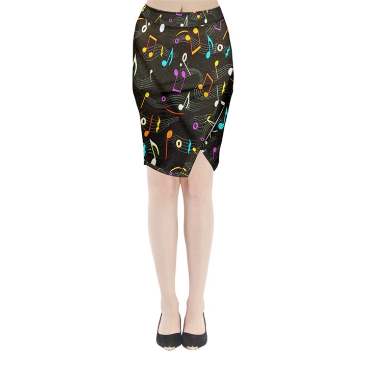 Fabric Cloth Textile Clothing Midi Wrap Pencil Skirt