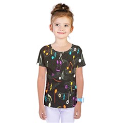 Fabric Cloth Textile Clothing Kids  One Piece Tee