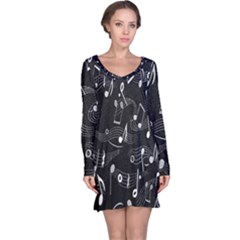 Fabric Cloth Textile Clothing Long Sleeve Nightdress