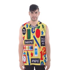 Fabric Cloth Textile Clothing Men s Basketball Tank Top by Nexatart