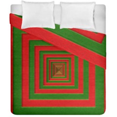 Fabric Texture 3d Geometric Vortex Duvet Cover Double Side (california King Size)