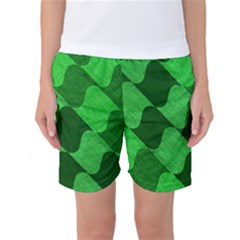 Fabric Textile Texture Surface Women s Basketball Shorts by Nexatart