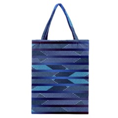 Fabric Texture Alternate Direction Classic Tote Bag by Nexatart