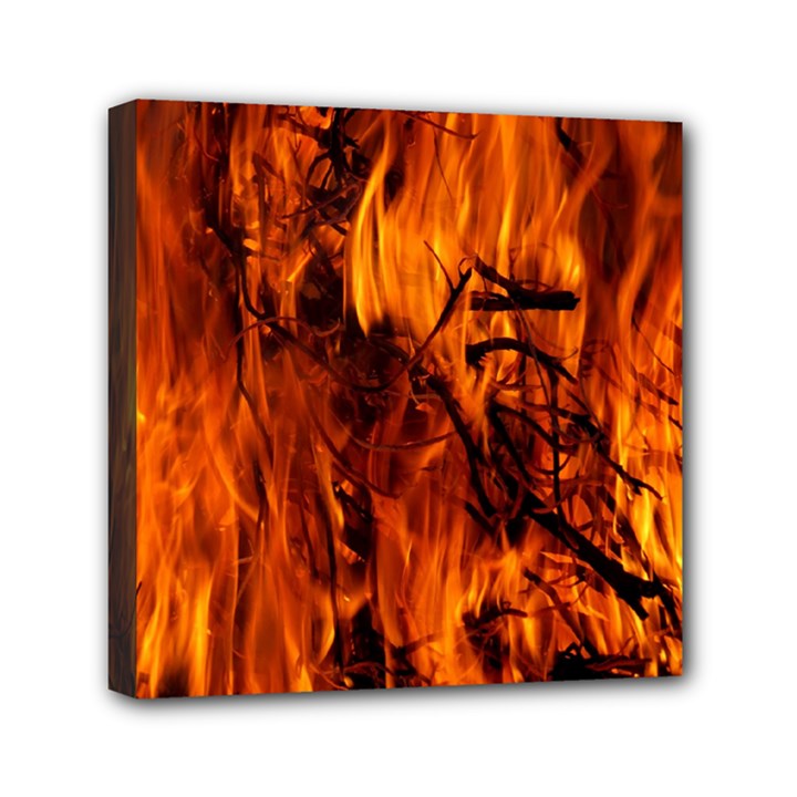 Fire Easter Easter Fire Flame Mini Canvas 6  x 6 