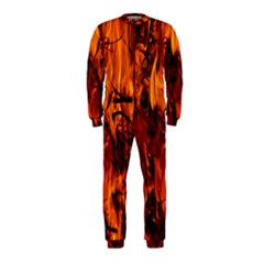 Fire Easter Easter Fire Flame Onepiece Jumpsuit (kids) by Nexatart