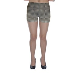 Fashion Style Glass Pattern Skinny Shorts