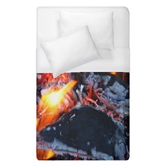 Fire Embers Flame Heat Flames Hot Duvet Cover (single Size) by Nexatart