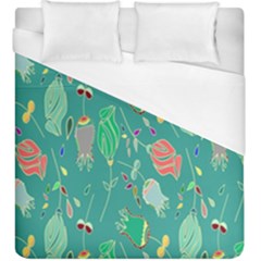 Floral Elegant Background Duvet Cover (king Size)