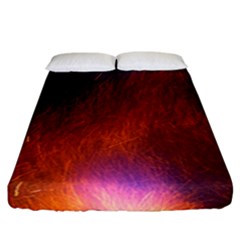 Fire Radio Spark Fire Geiss Fitted Sheet (california King Size)