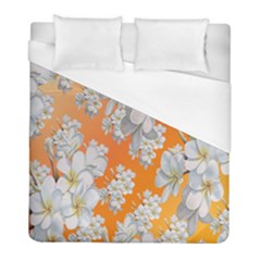 Flowers Background Backdrop Floral Duvet Cover (full/ Double Size)